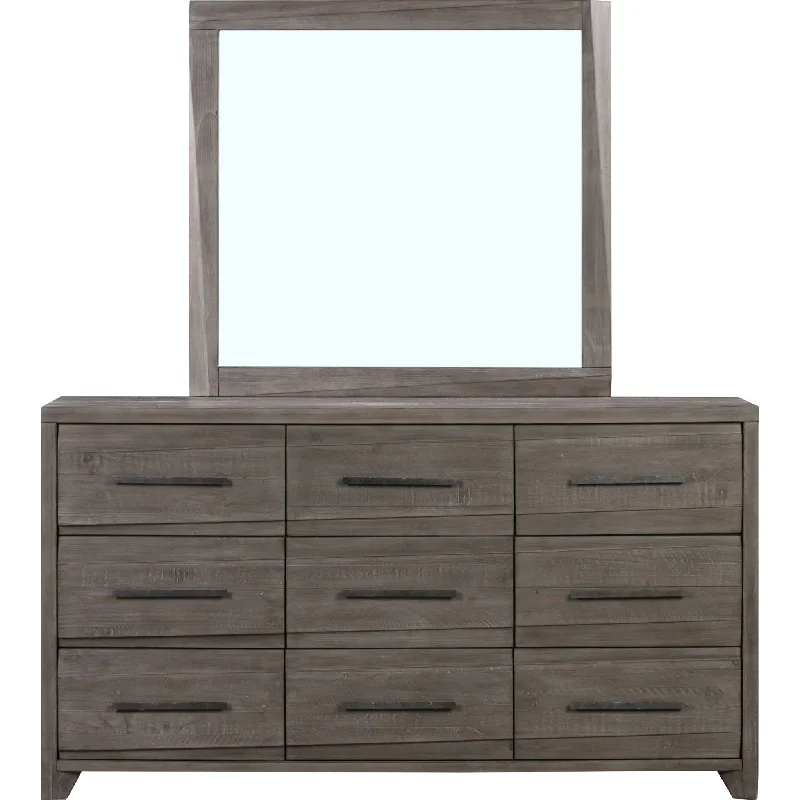 Hearst Dresser and Mirror - Sahara Tan