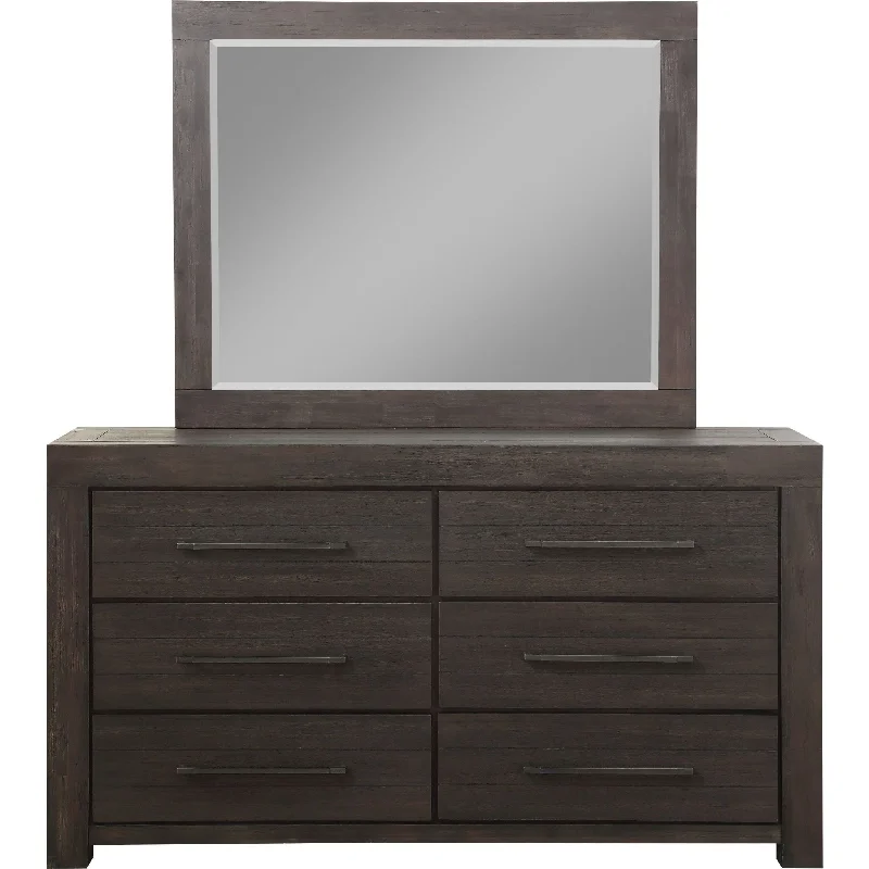 Heath Dresser and Mirror - Basalt Grey