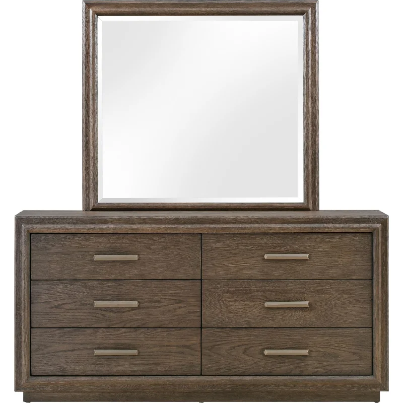 Lawson Dresser and Mirror - Big Bear Brown