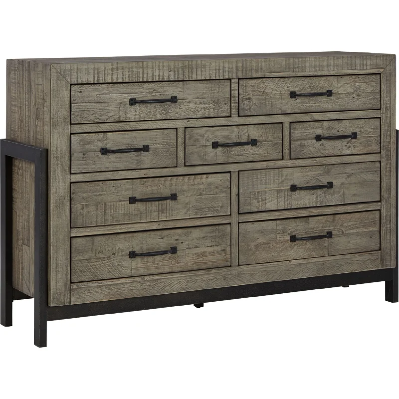 Brennagan Dresser - Gray