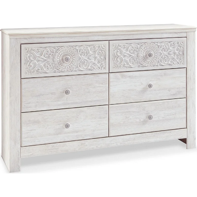 Paxberry Dresser - Whitewash