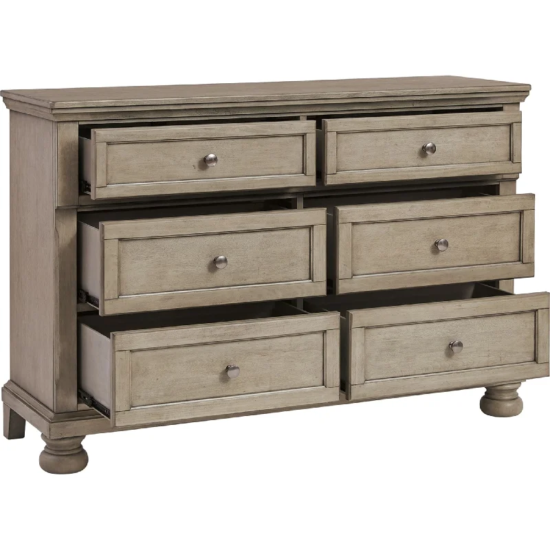 Lettner Dresser - Light Gray