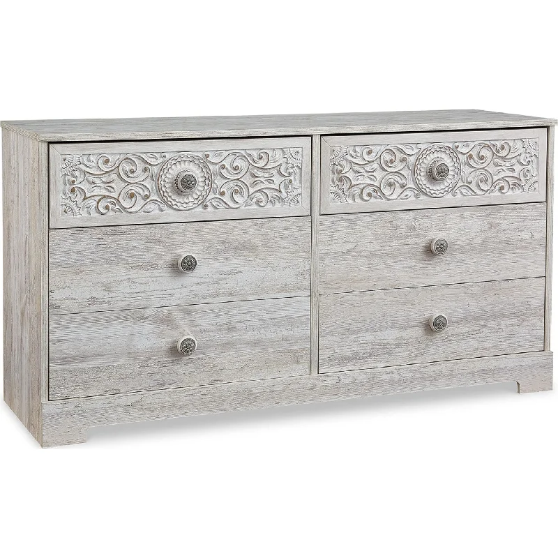 Paxberry Dresser - Whitewash