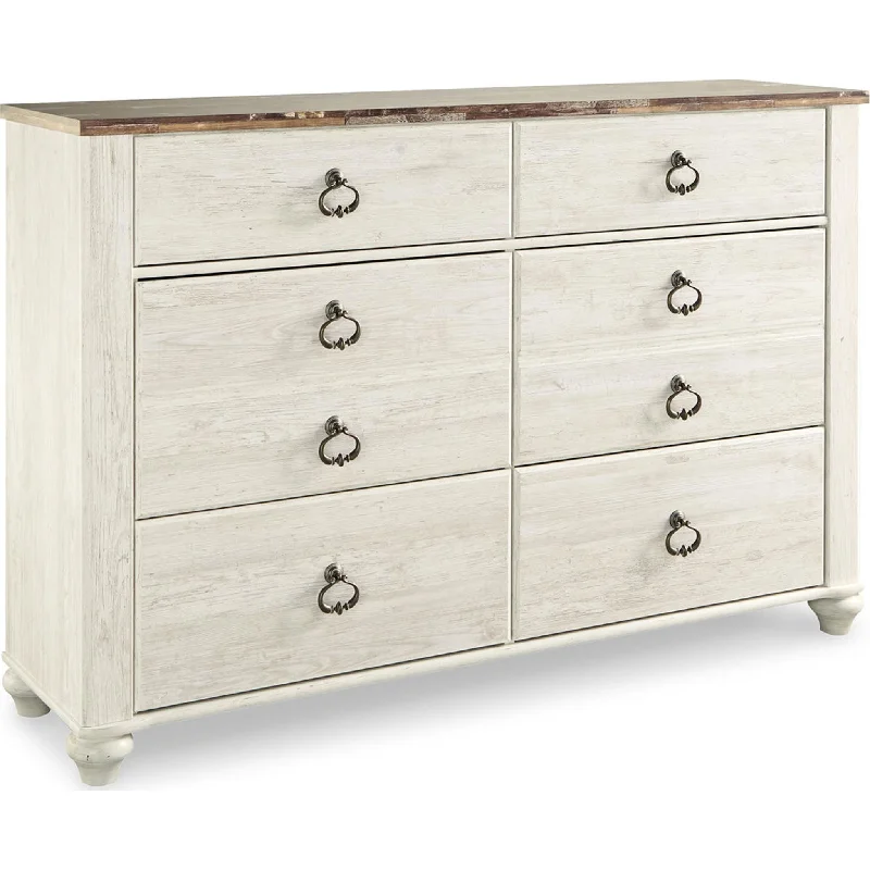 Willowton Dresser - Whitewash