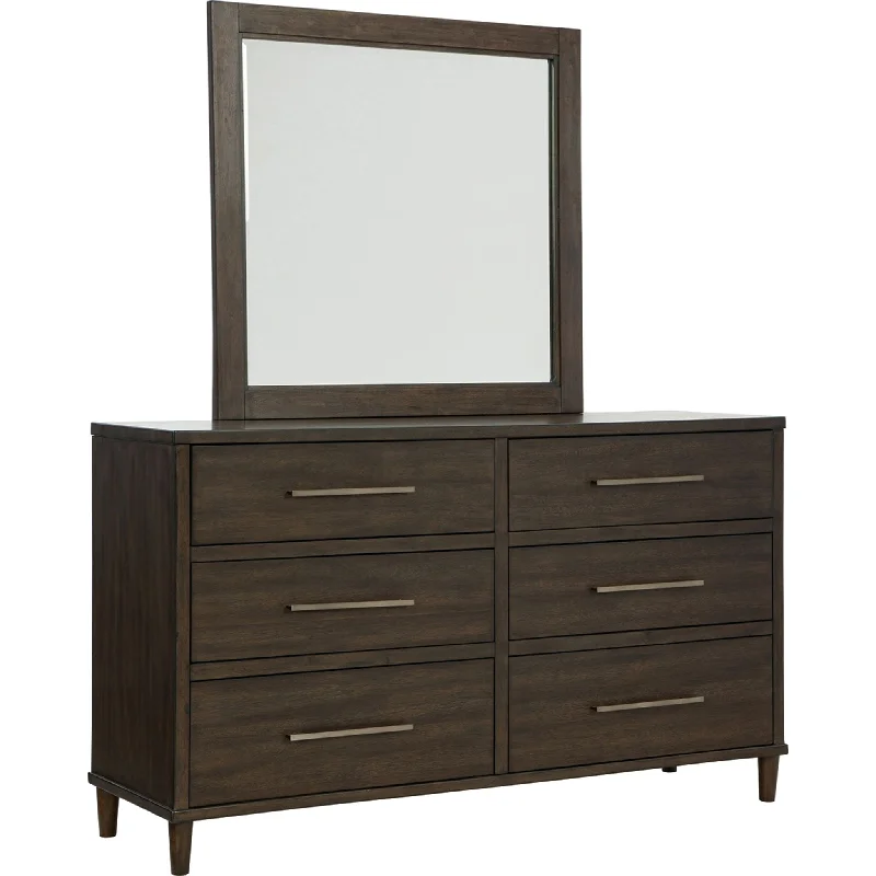 Wittland Dresser and Mirror - Brown